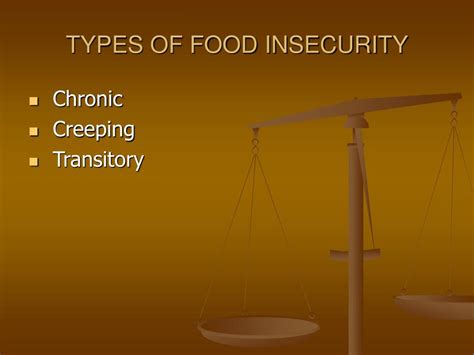 Ppt Types Of Food Insecurity Powerpoint Presentation Free Download