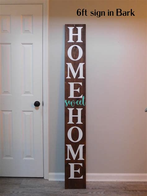 Home Sweet Home Porch Sign - Etsy