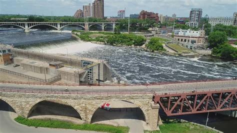 St Anthony Falls Lock And Dam Reopens To The Public Youtube