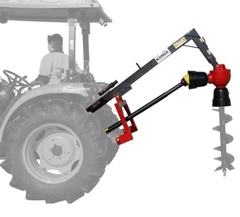 Kanga Post Hole Digger H Range With 3 Point Linkage Suits Augers Up To