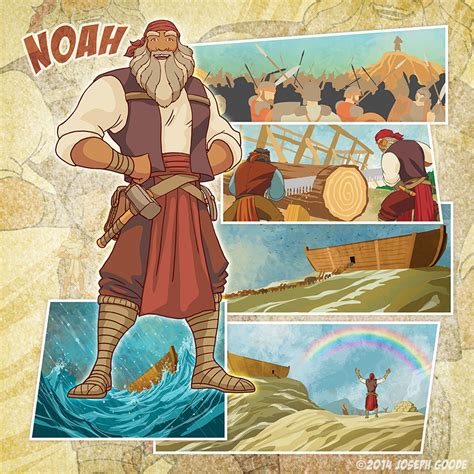 Bible Super Heroes Noah By Eikonik On Deviantart