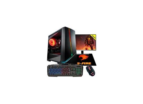 Pc Gamer Completo G Fire Htg 654 AMD 3000G 3 5GHz 8Gb RX 550 2GB SSD