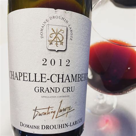 2012 Domaine Drouhin Laroze Chapelle Chambertin France Burgundy Côte