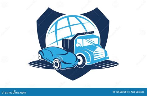 Auto Center Garage Service And Repair Logo Vector Template