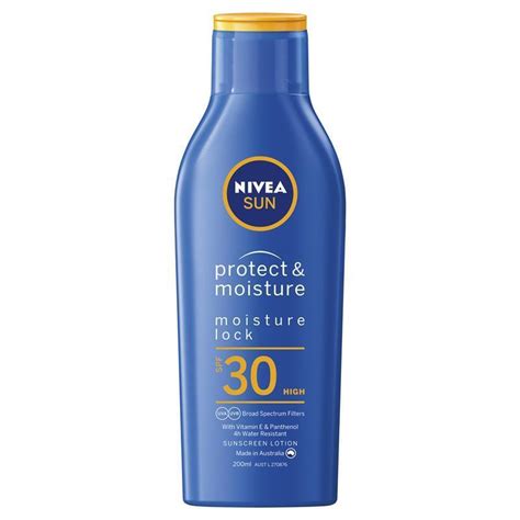 Nivea Sun Spf 30 Moisturising Sunscreen Lotion 200ml Chemist Warehouse