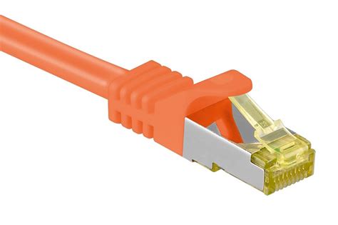 CAT 7 S FTP Patch Cable Orange