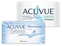 ACUVUE OASYS with Transitions vs ACUVUE OASYS - Optix-now