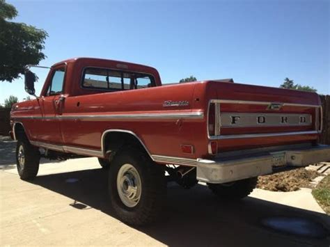 1969 Ford F 250 Highboy 4x4 Ranger Pkg Classic Ford F 250 1969 For Sale