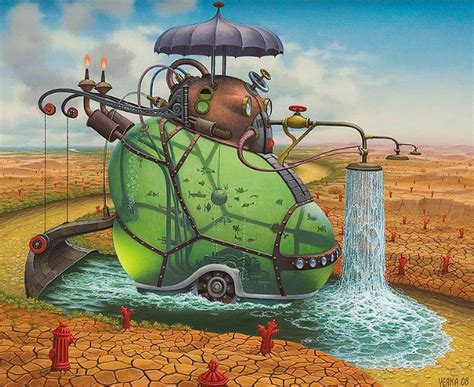 Cuadros Modernos Pinturas Y Dibujos Pintura Surrealista Al Óleo Jacek Yerka