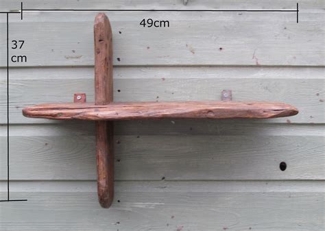 Driftwood Rustic Style Shelf In Locally Sourcedrecycled Pine Etsy UK