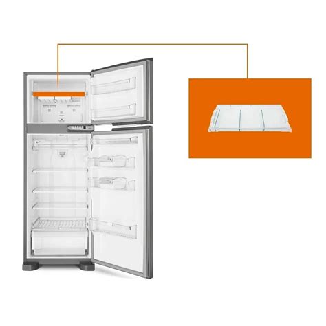 Prateleira Freezer Congelamento Rápido W10287524 Geladeira Brastemp