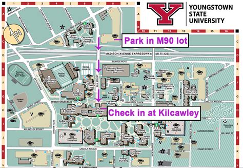 Ysu Campus Map | Color 2018