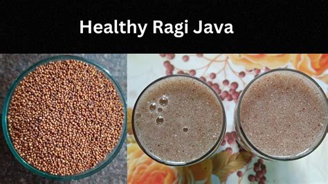 Healthy Ragi Java How To Make Ragi Java Ragi Java Finger Millet