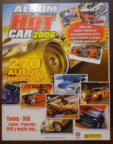 Album Hot Car Tiene Figuritas MercadoLibre