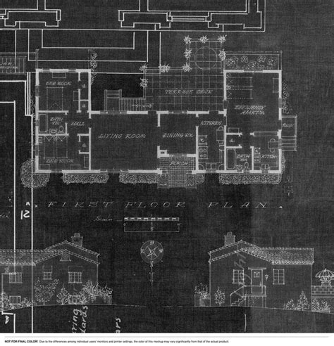 L60401 Blueprint - Black & White - Detail | Architecture blueprints ...