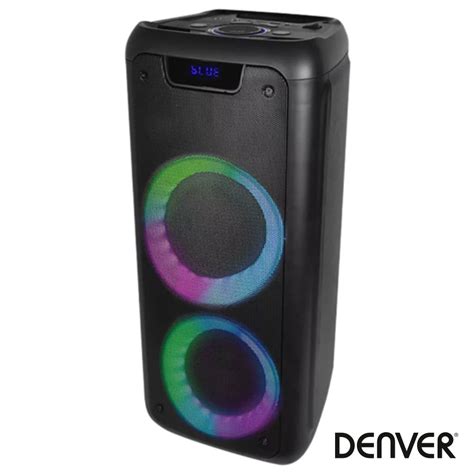 Coluna Amplificada 6 5 Bluetooth Bat USB AUX SD DENVER Ledistronica Lda