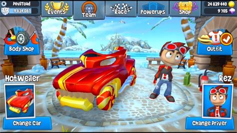 Beach Buggy Racing 2 Hotweiler ไมตองอาปากกมเสนห YouTube