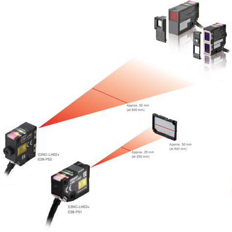 E Nc Smart Laser Sensors Features Omron Industrial Automation Australia