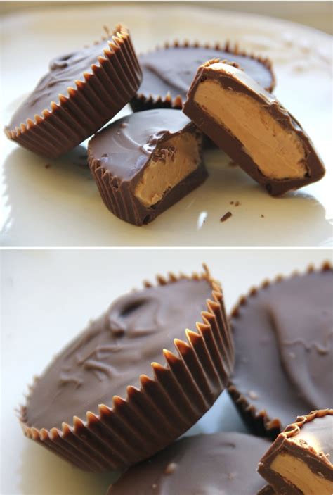 Hey Lady Grey Homemade Chocolate Peanut Butter Cups