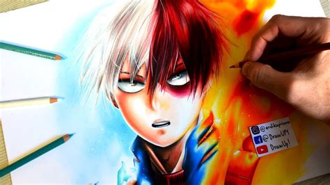 C Mo Dibujar A Todoroki Shoto De Boku No Hero Academia How To Draw