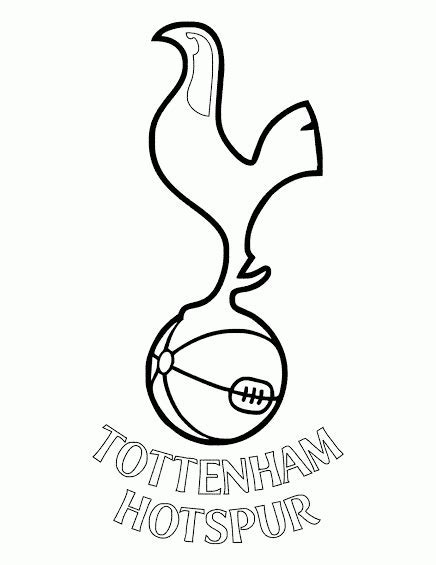 Tottenham Coloring Pages Coloring Home