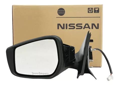 Espejo Retrovisor El Ctrico Original Nissan Versa L Env O Gratis