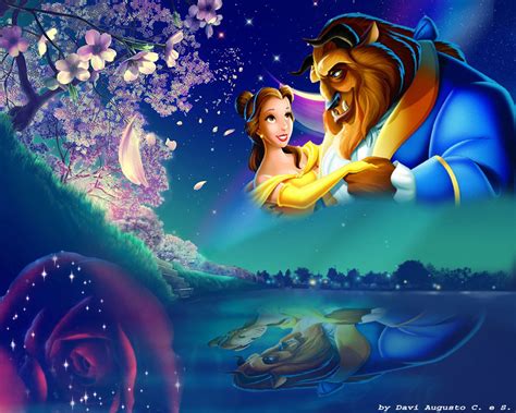 Beauty & The Beast - Disney Princess Wallpaper (33799178) - Fanpop