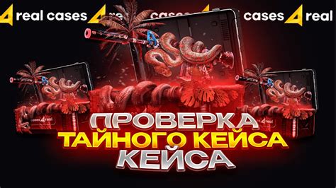 ПРОВЕРКА ТАЙНОГО КЕЙСА НА CASES4REAL ПРОМОКОД 25 WIN25 YouTube