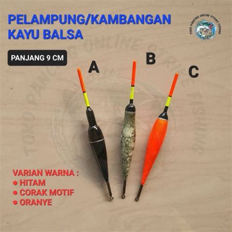 Jual PELAMPUNG KAMBANGAN 9 CM BAHAN KAYU BALSA Shopee Indonesia