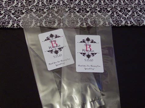 Wedding Personalized Custom Monogram Candy Buffet Favor Bags Wedding