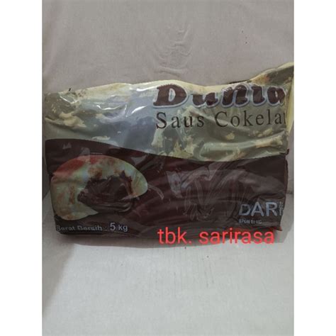 Jual Dunia Saus Cokelat 5kg Selai Coklat Filling Dunia C4 Shopee