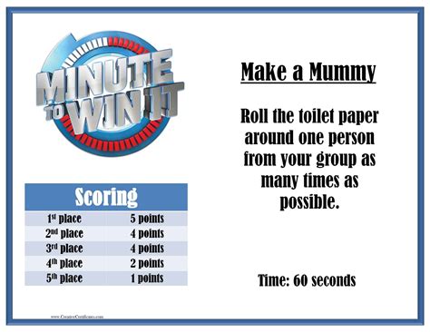 minute  win  games  printables
