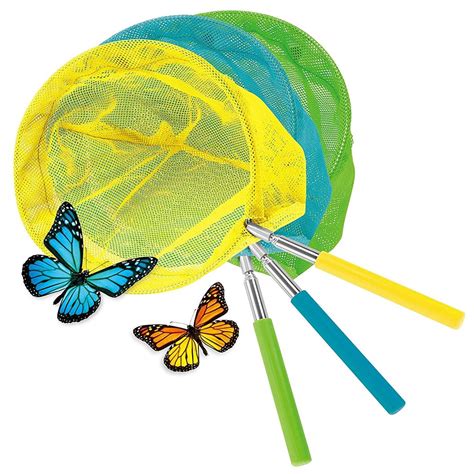 Spring Park Telescopic Butterfly Net Fish Catching Bugs Insect