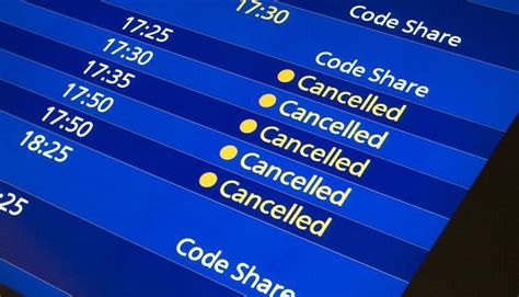 What To Do When Your Flight Is Canceled Or Delayed