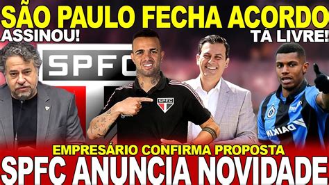 Saiu Agora Spfc Assina Acordo Atacante De Gra A Empres Rio