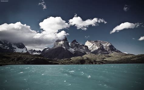 Wallpaper Landscape Mountains Sea Lake Nature Reflection Sky