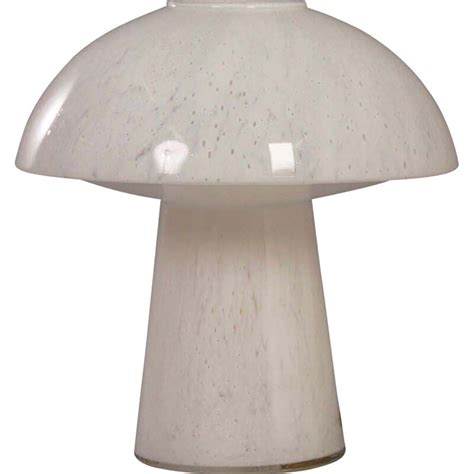 Vintage Mushroom Lamp For Glash Tte Limburg Leuchten In Opal Glass S