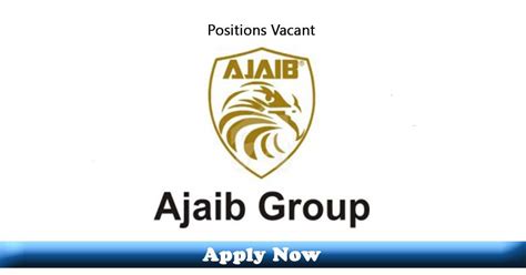 Jobs In Ajaib Group Islamabad Apply Now Latest Jobs In Pakistan