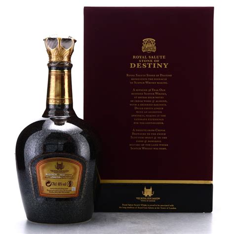 Chivas Royal Salute 38 Year Old Stone Of Destiny Charity Lot Whisky