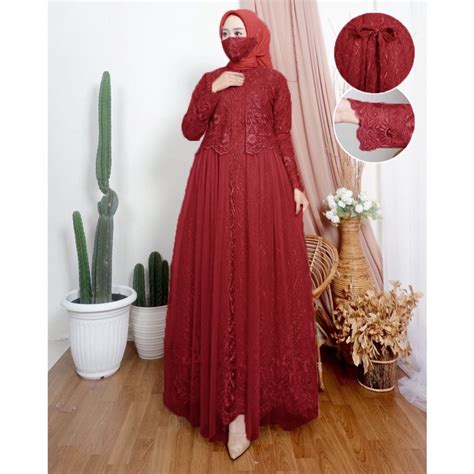 Jual Model Baru Gamis Satin Rompi Busui Size S M L Xl Xxl Gamis Model