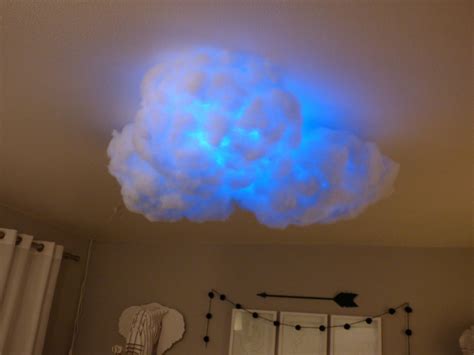 Lampe nuage en suspension cloud à faire soi même