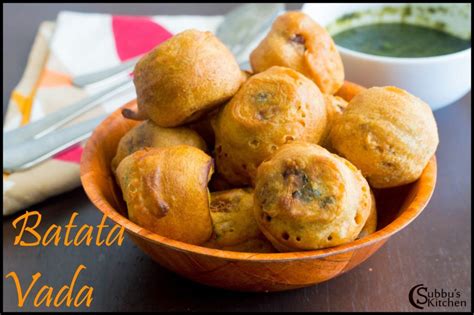 Batata Vada Recipe Mumbai Style Aloo Bonda Recipe Subbus Kitchen