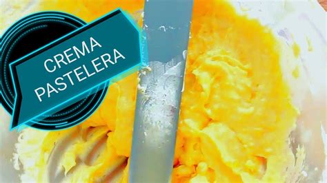 Cómo hacer crema pastelera YouTube