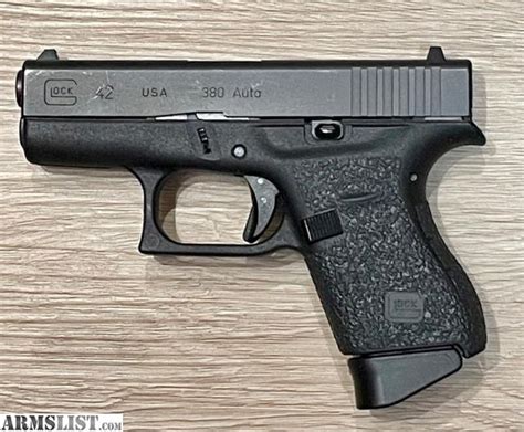 ARMSLIST - For Sale: Glock 42 .380 ACP with extras