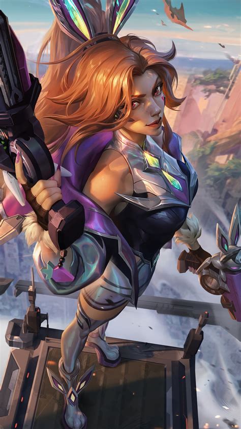 Jinx, Splash Art, Anima Squad, LoL, League of Legends HD Phone Wallpaper | Rare Gallery