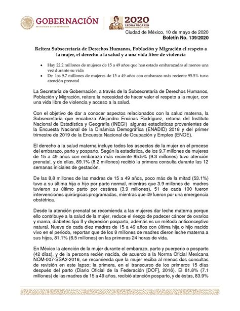 Reitera Subsecretaría de Derechos Humanos Población y Migración el