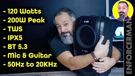 Best BT Speaker I have tested - W-King T9 Pro (120 Watts) - YouTube