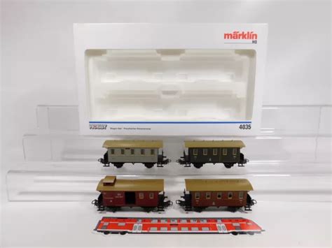 Dl M Rklin H Ac Wagon Set Prussian Passenger Train Kpev