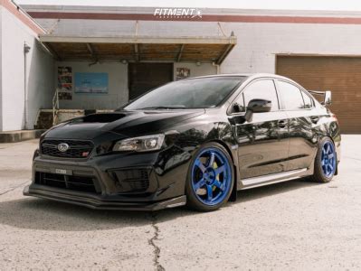 Subaru Wrx Sti Base With X Volk Te Saga And Yokohama X