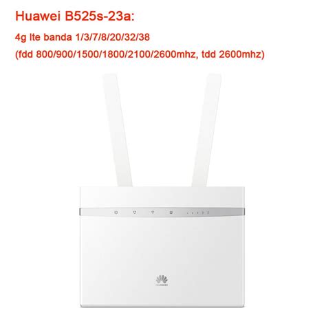 Unlocked Huawei B525s 23a 300Mbps 4G LTE Advanced CAT6 Wireless AC